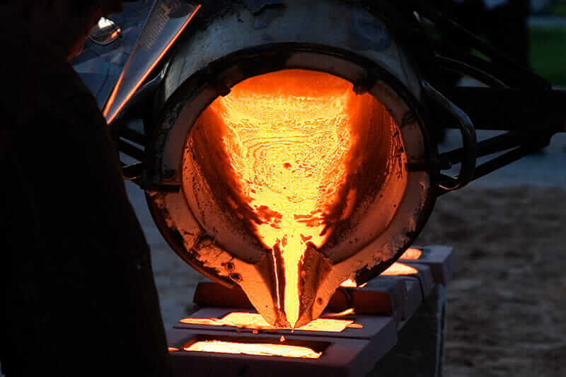 The most widely used process---Sand Casting