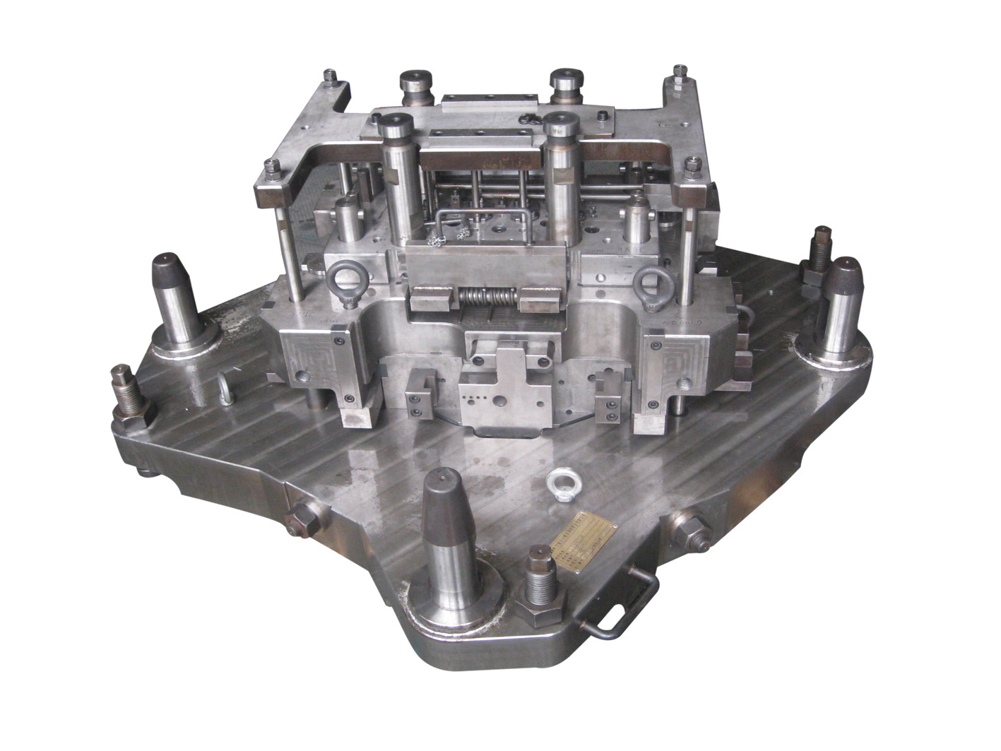 Casting mould structure and working principle
