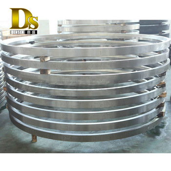 Densen customized Super large Alloy steel rotary table slewing bearing ring for excavator