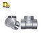 Densen customized Stainless Steel Threaded Equal Tee Forged