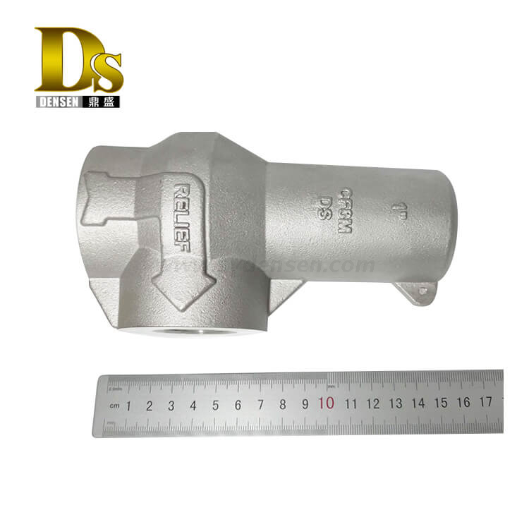 Densen Customized steel SA351 Silica sol investment casting control valve body,cheap investment casting parts