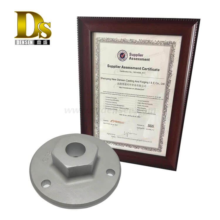 Demsen customized stainless steel 304 Silica sol investment casting Blank flanges blind flange or floor flange