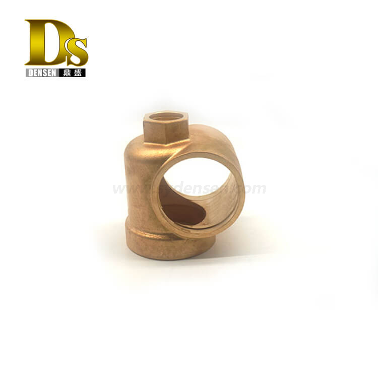 Densen Customized copper Gravity casting pressure casting and CNC machining casting parts for locomotive components
