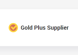 We are gold PLUS supplier now