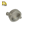 Densen Customized stainless steel 304 Silica sol investment casting valve cover, ball valve cover, China synergy casting