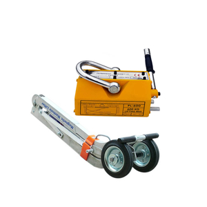 Densen Customized Mobile Portable Permanent Magnetic Lifter With Wheel For Manhole Cover Lifters Equipments