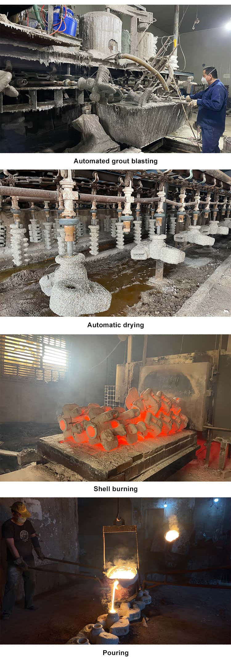 investment casting process cycle time 02.2