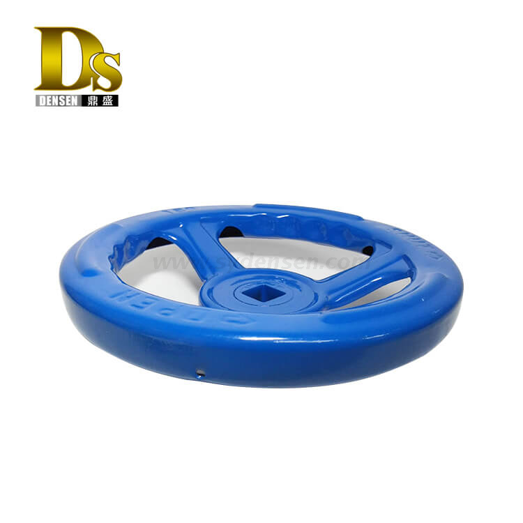 Densen Customized Stamping and welding and painting steel hand wheel for valve,stamping service,metal stamping part