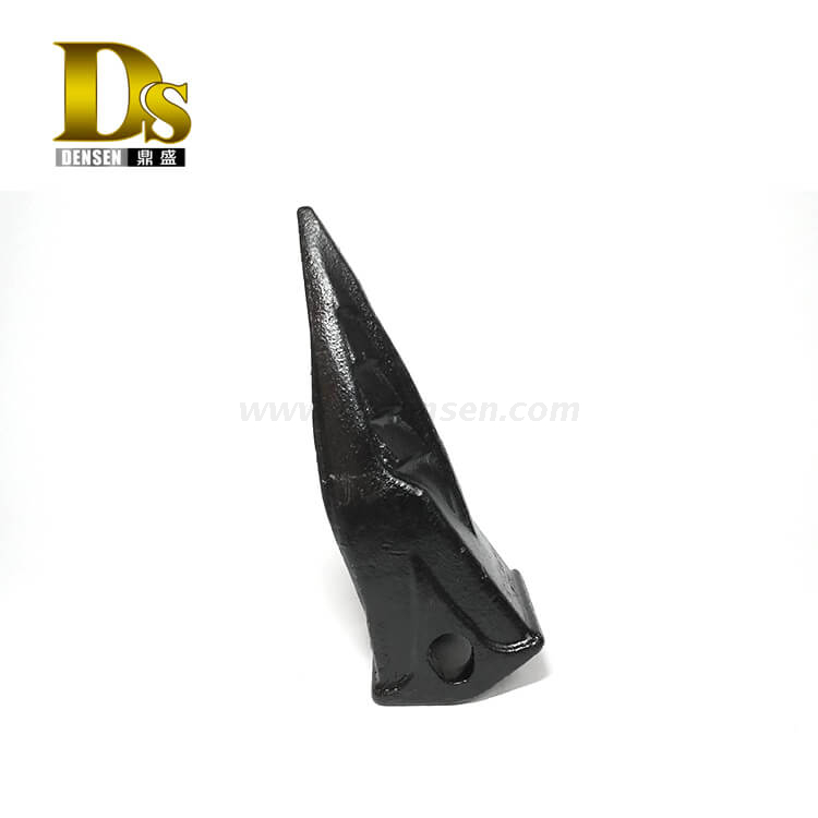 Densen Customized alloy steel Water glass Casting bucket tooth for excavator,loader bucket tooth,construction machinery parts