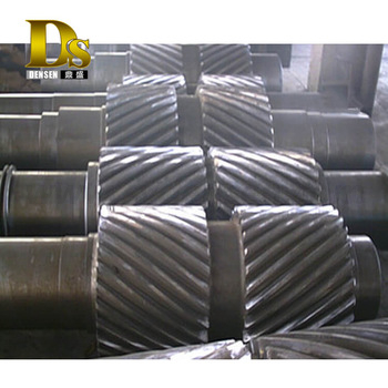 Densen customized Super large stainless steel forging transmission shaft,transmission drive shaft,transmission main shaft