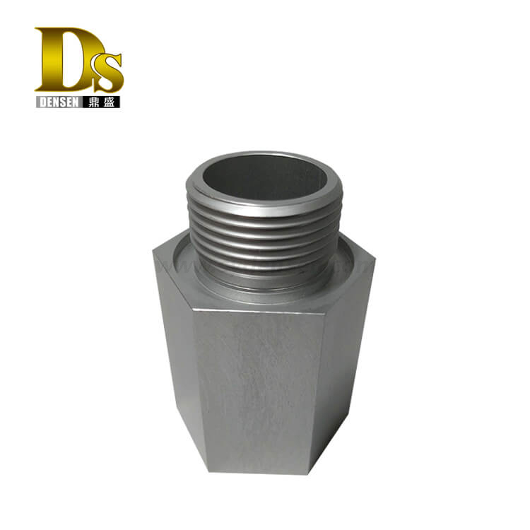 Densen Customized aluminum machining pipe fittings, high quality aluminum pipe fitting