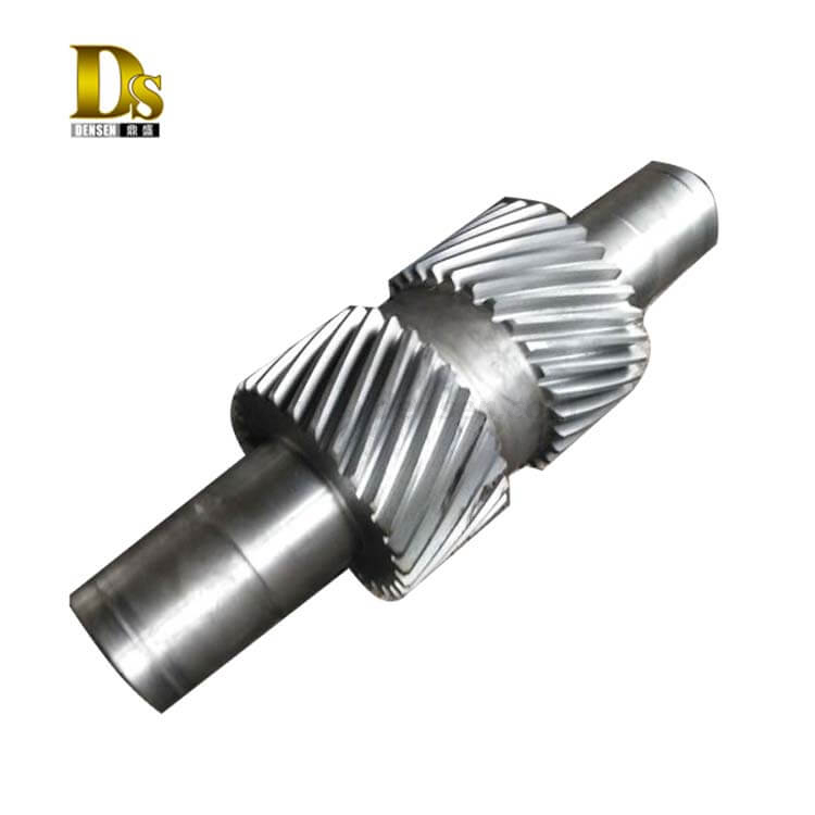 Customized SAE 4340 Forged Steel Shaft for Gears