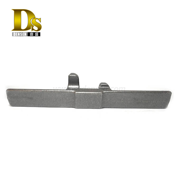 Densen Customized ductile cast iron shell mold casting Core iron for china crawler crane track pad