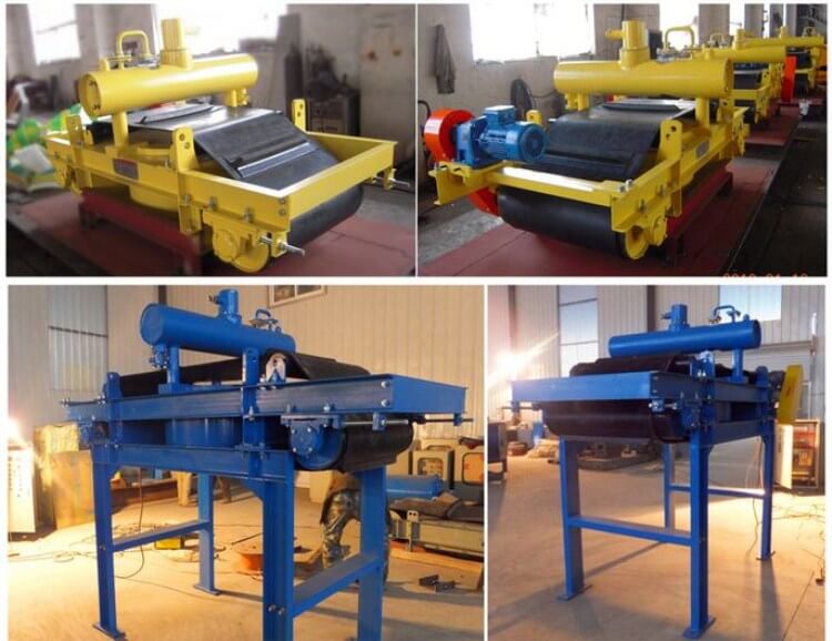 Self-Cooling Square Plate Electromagnetic Iron Separator