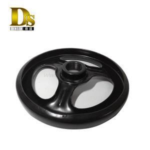 Densen Customized Stamping and welding and painting steel hand wheel for valve,handwheel valve parts,iron valve handwheel