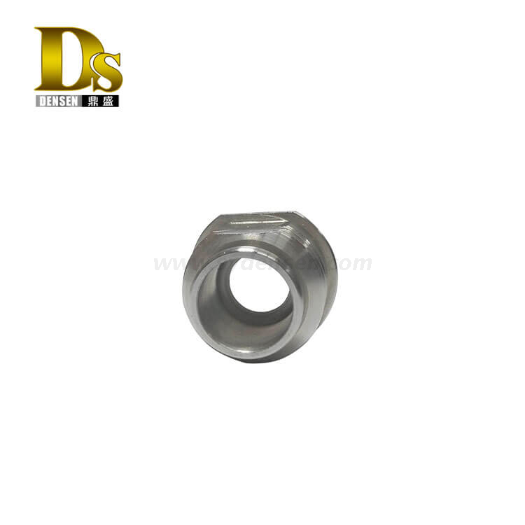 Densen Customized stain steel machining Threaded joint or union joint; steel pipe connector or pipe connector fitting