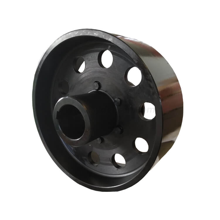 Densen customized steel shaft motor couplings,cnc machining steel coupling for cement equipments