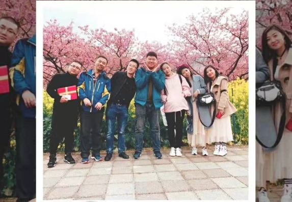 New Densen outstanding staff Japan travels