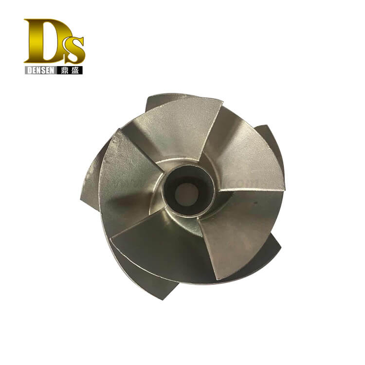 Customized stainless steel investment casting and machining open impeller,mini pump impeller or vacuum cleaner impeller