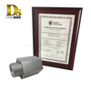 Densen Customized aluminum machining pipe fittings, high quality aluminum pipe fitting