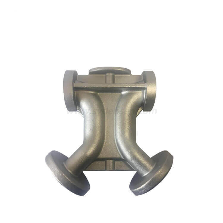 Proveedor china Densen customized stainless steel 304/316 Silica sol investment casting and machining water filter diverter