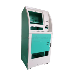 Densen customized Atm card skimmer inch automatic ordering self service touch screen payment kiosk with thermal printer