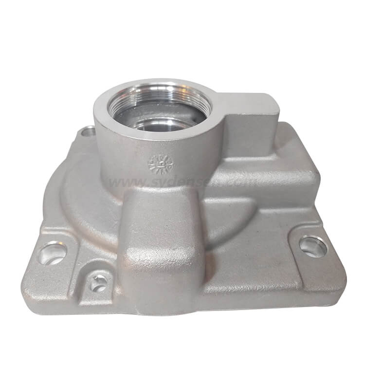 Densen Customized High quality aluminum gravity casting upper valve body for High-speed rail parts CNC machined parts