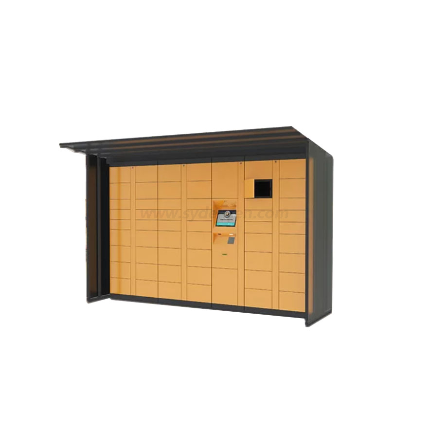 Densen Customized Sheet Metal Intelligent Smart Gym School Community Parcel Delivery Storage Magnetic APP RFID Public Locker