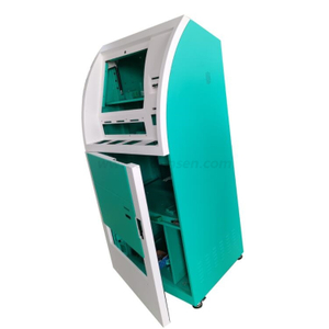Densen Customized Atm card skimmer 32inch automatic ordering self service touch screen payment kiosk with thermal printer
