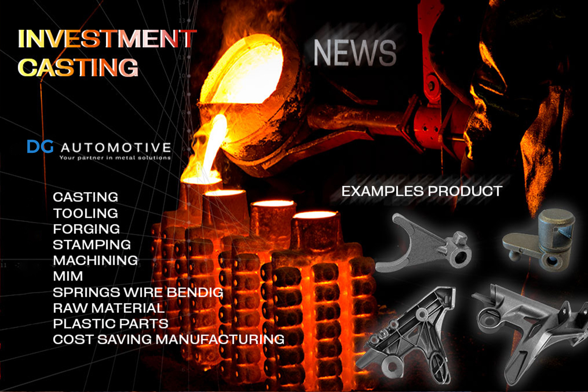 OEM production - Investment casting process