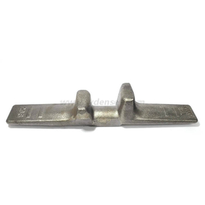 Densen Customized alloy steel Die forging and sand blasting core iron track pad for crawler track,track shoe for crawler crane