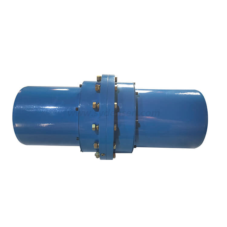 Densen customized large type gear couplings,curved tooth gear coupling 
