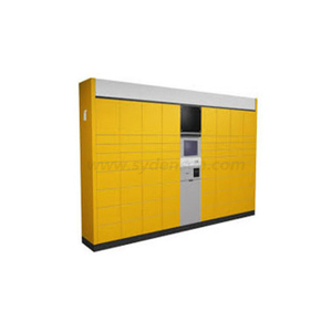 Densen customized 24 Hours Intelligent Smart Electronic Dry Cleaning Locker Systems with 15 inch Touch Screen Shenyang factory