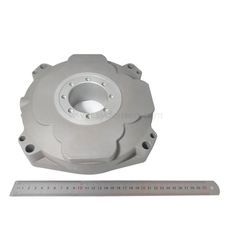 Densen customized Aluminum Gravity casting and machining valve body for high speed train,sand casting train part,parts of train 