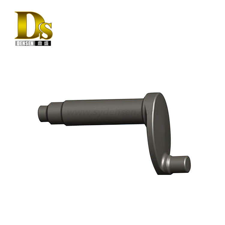 Densen Customized Forged Guide Wheel Spindle Crank for Mechanical Transmission