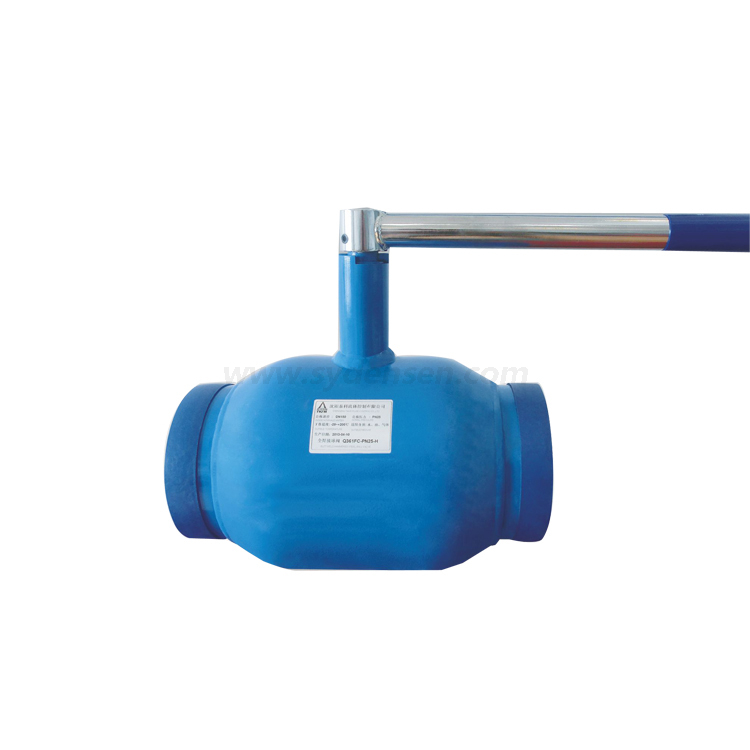 Water oil meidum reduce bore full welded handle lever ball valve for serous fluid