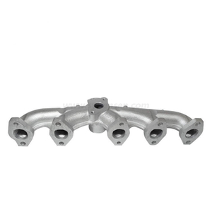 Densen customized stainless steel 304 316 Silicon sol investment Casting Sports car exhaust pipe casting components