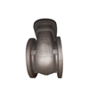 Densen customized high precision custom cast iron gate valve body for gas,butterfly valve body stainless steel casting 