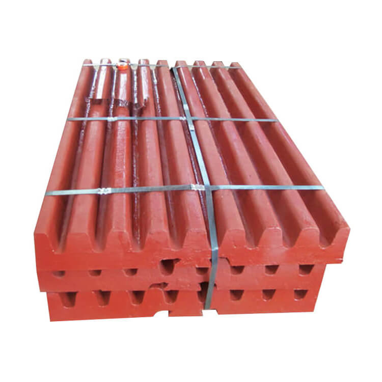 Densen Customized Jaw Crusher Spare Wear Parts Jaw plate, tooth plate Can Be Used for Mining equipment