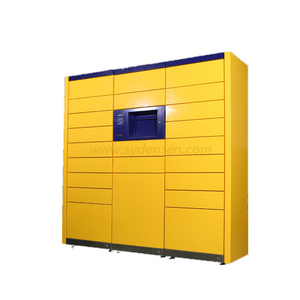 Densen customized Smart express locker with exquisite appearance and metal material,express parcel storage cabinet