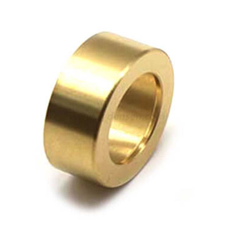 Densen Customized copper high precision CNC machinery components for auto 