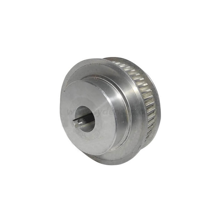 Densen Customized aluminum Precision Machining belt Pulley for Conveying equipment,aluminium machining component 