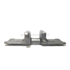 Densen customized precoated sand casting Ductile iron Crawler core iron for crawler crane track shoe
