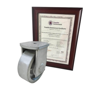 Customized zinc galvanized sheet metal Transformer caster wheel iron castings for Transformer