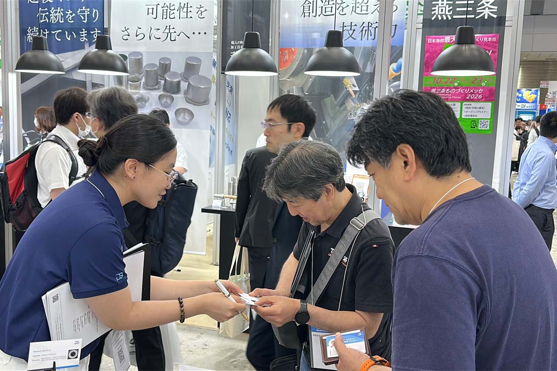 Densen Group Presents Full-Cycle Metal Component Solutions at Manufacturing World Tokyo 2026