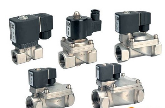 Solenoid valve, regulating valve, drive installation points