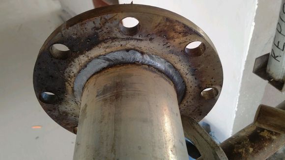  Butt welding flange forging process
