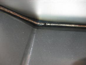 Welding the weld metal rust treatment and solution